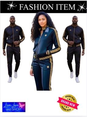 TRACKSUITS: Moderno Italy Design Tracksuit, Unisex, NWT - 🔥 ONLY ONE LEFT 🔥